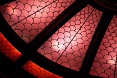 stained glass light